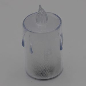 Csillámos csurgatott LED mécses